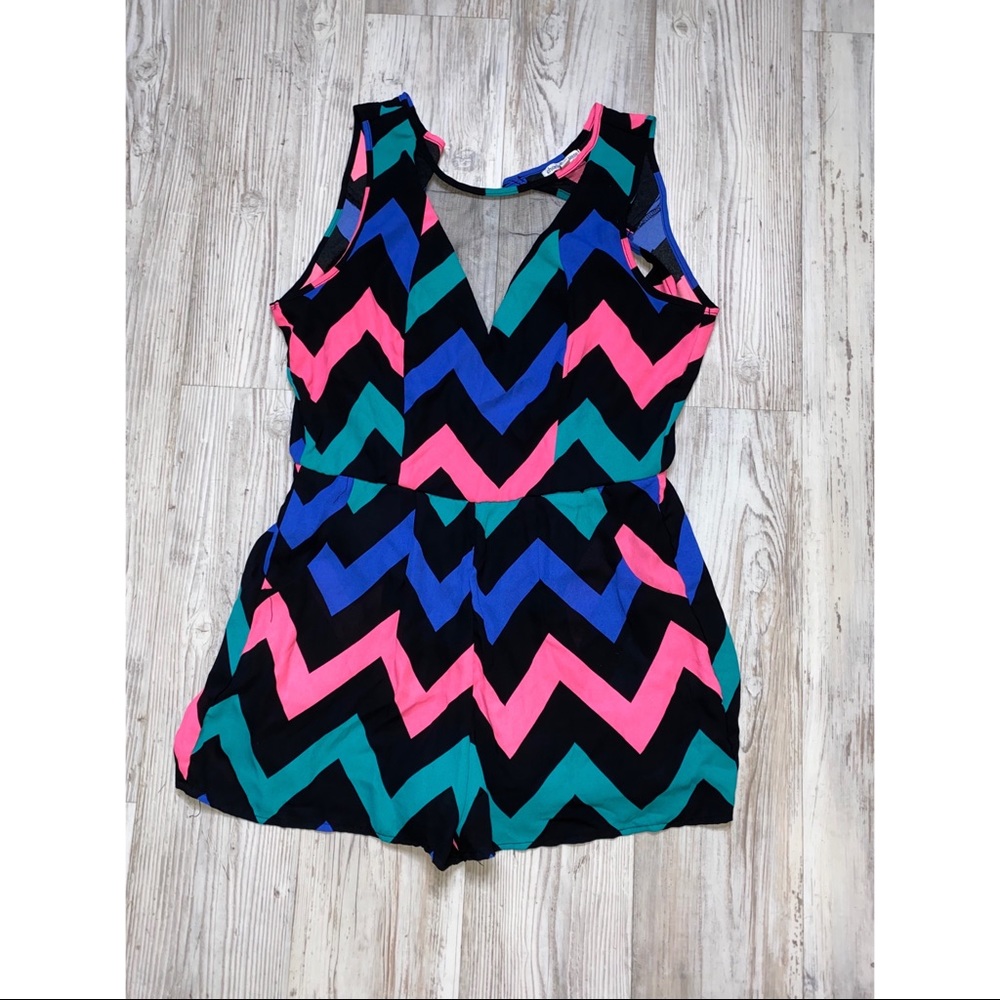 💜Colorful romper
